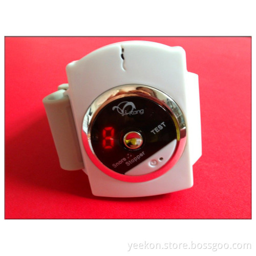 Rechargeable snoring gone away device